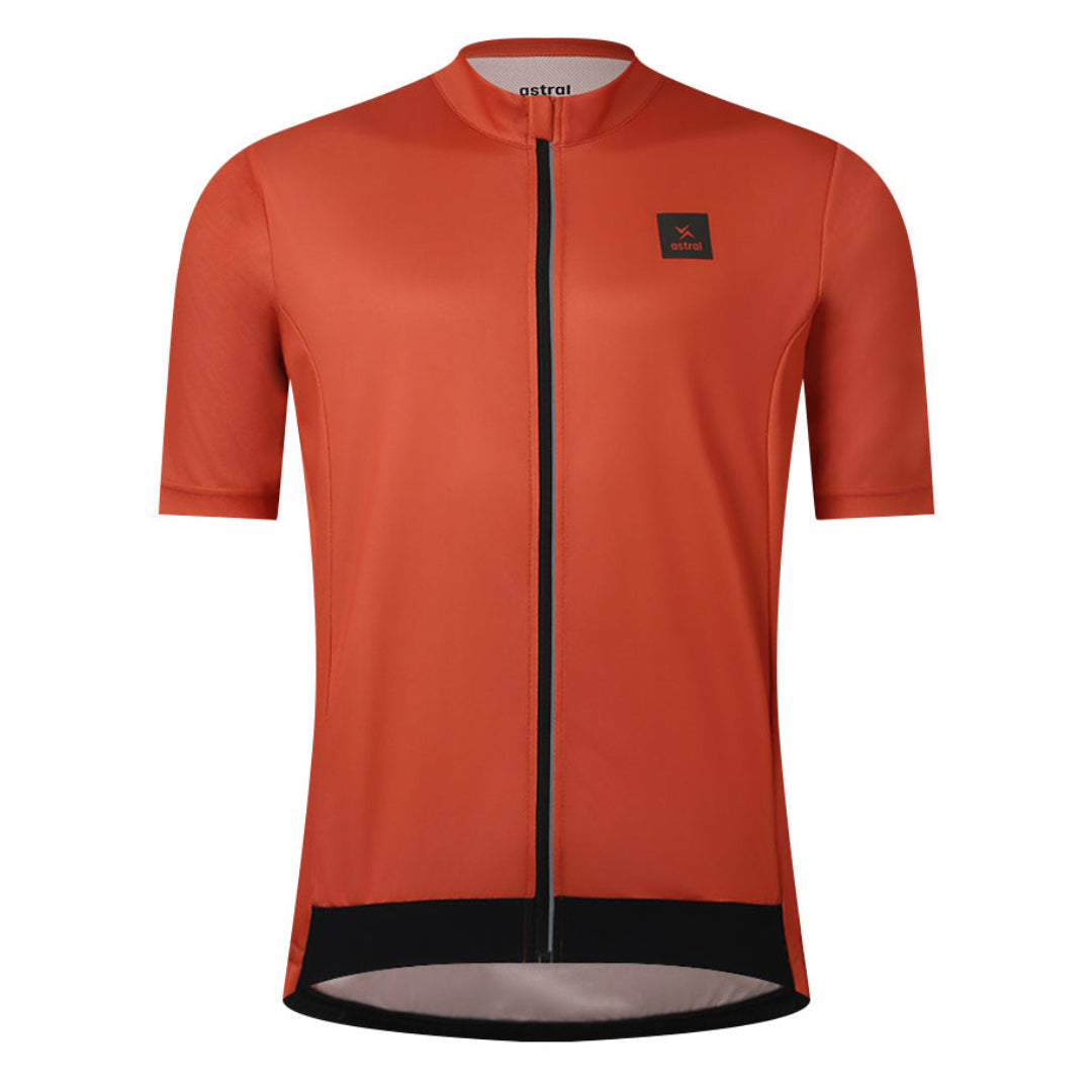 Astral Kortærmet Cykeltrøje - Dusty Orange