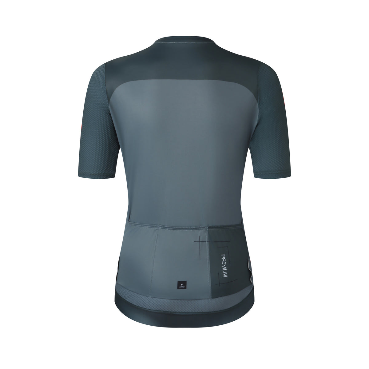 Astral Premium Tech Kortærmet Cykeltrøje Moss Grey - Herre