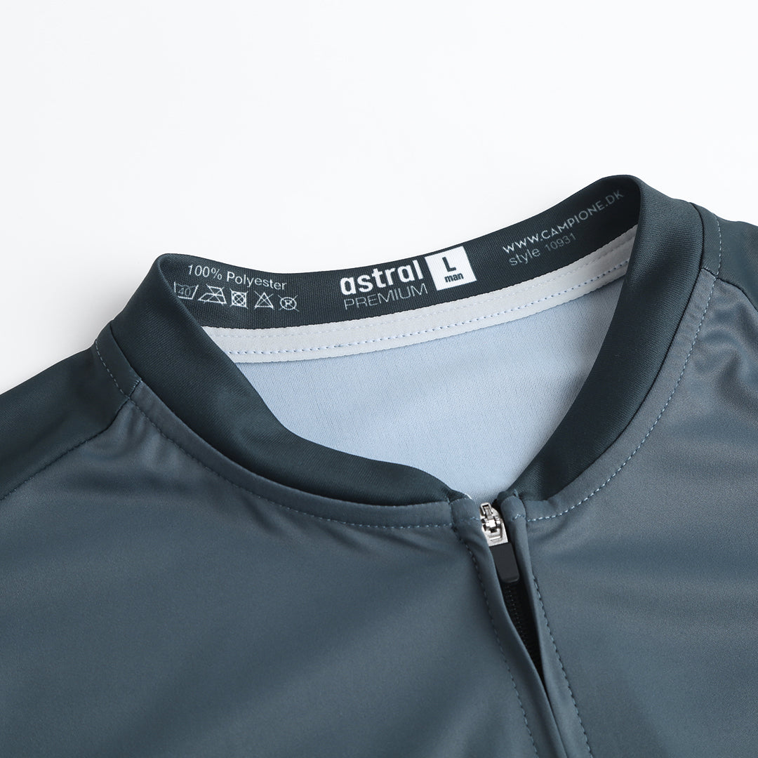 Astral Premium Tech Kortærmet Cykeltrøje Moss Grey - Herre