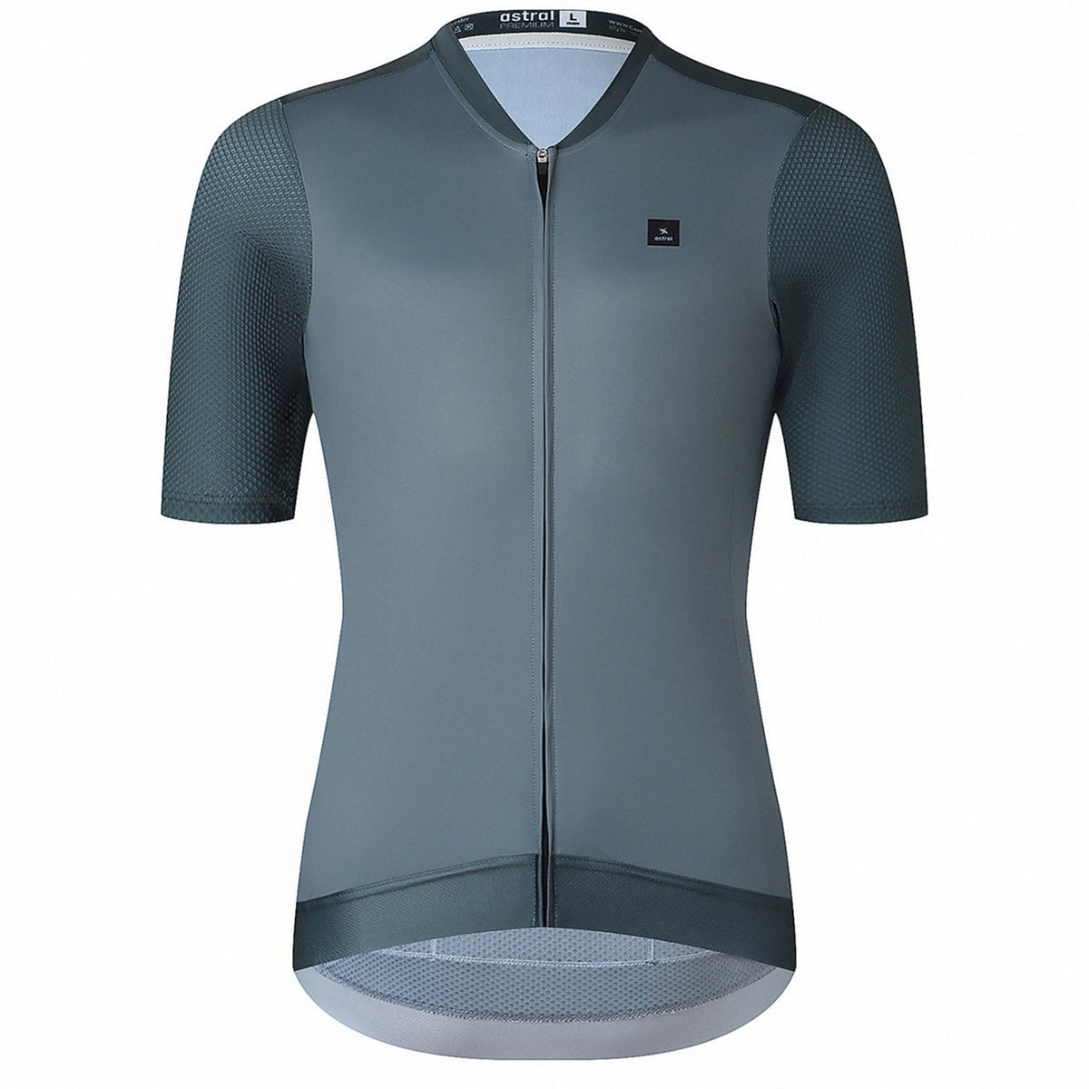 Astral Premium Tech Kortærmet Cykeltrøje Moss Grey - Herre