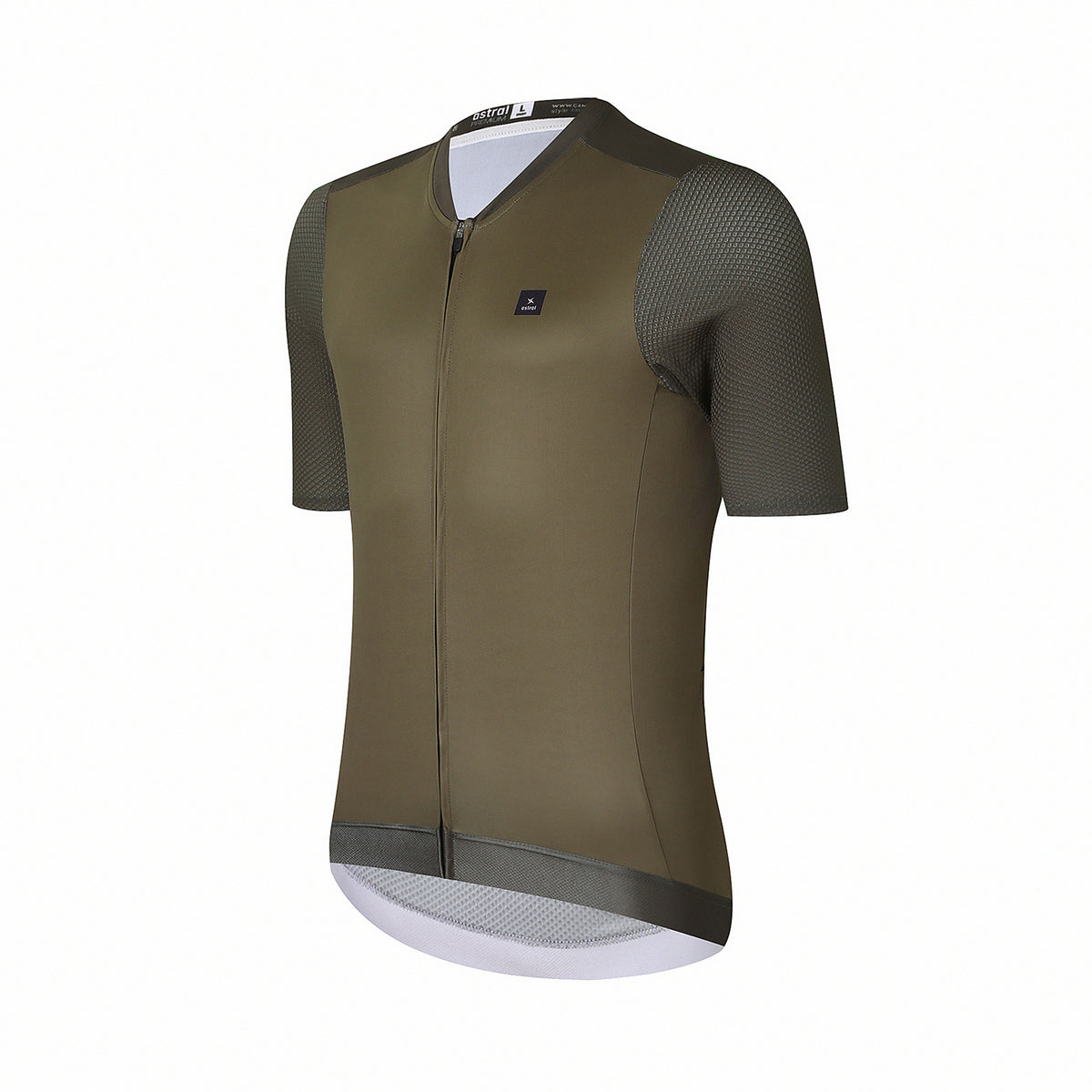 Astral Premium Tech Kortærmet Cykeltrøje Herre - Dark Olive