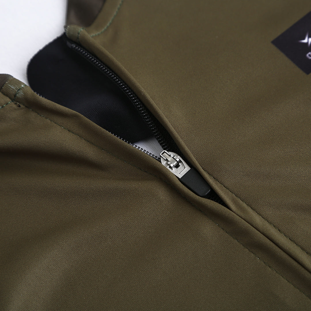 Astral Premium Tech Kortærmet Cykeltrøje Herre - Dark Olive