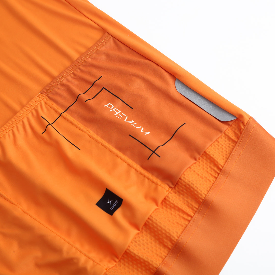 Astral Premium Tech Kortærmet Cykeltrøje Herre - Orange