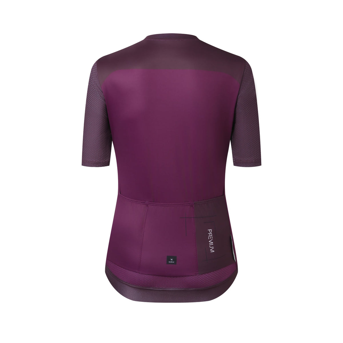 Astral Premium Tech Kortærmet Cykeltrøje Dame - Grape
