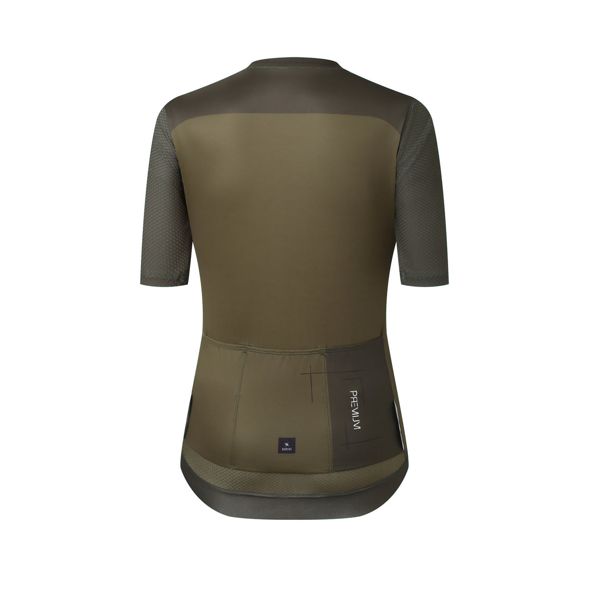 Astral Premium Tech Kortærmet Cykeltrøje Dame - Dark Olive