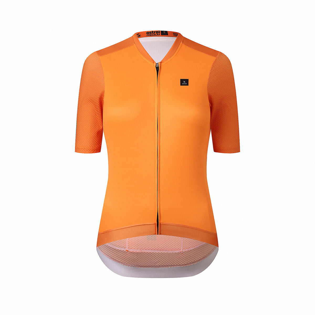 Astral Premium Tech Kortærmet Cykeltrøje Dame - Orange