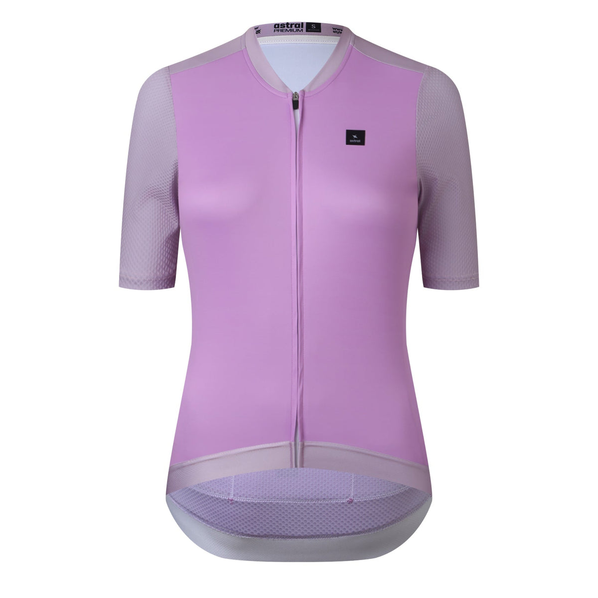 Astral Premium Tech Kortærmet Cykeltrøje Dame - Light Purple