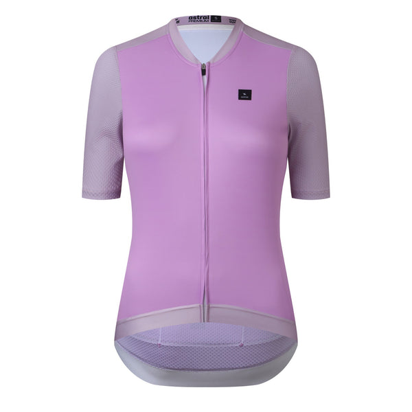 Astral Premium Tech Kortærmet Cykeltrøje Dame - Light Purple