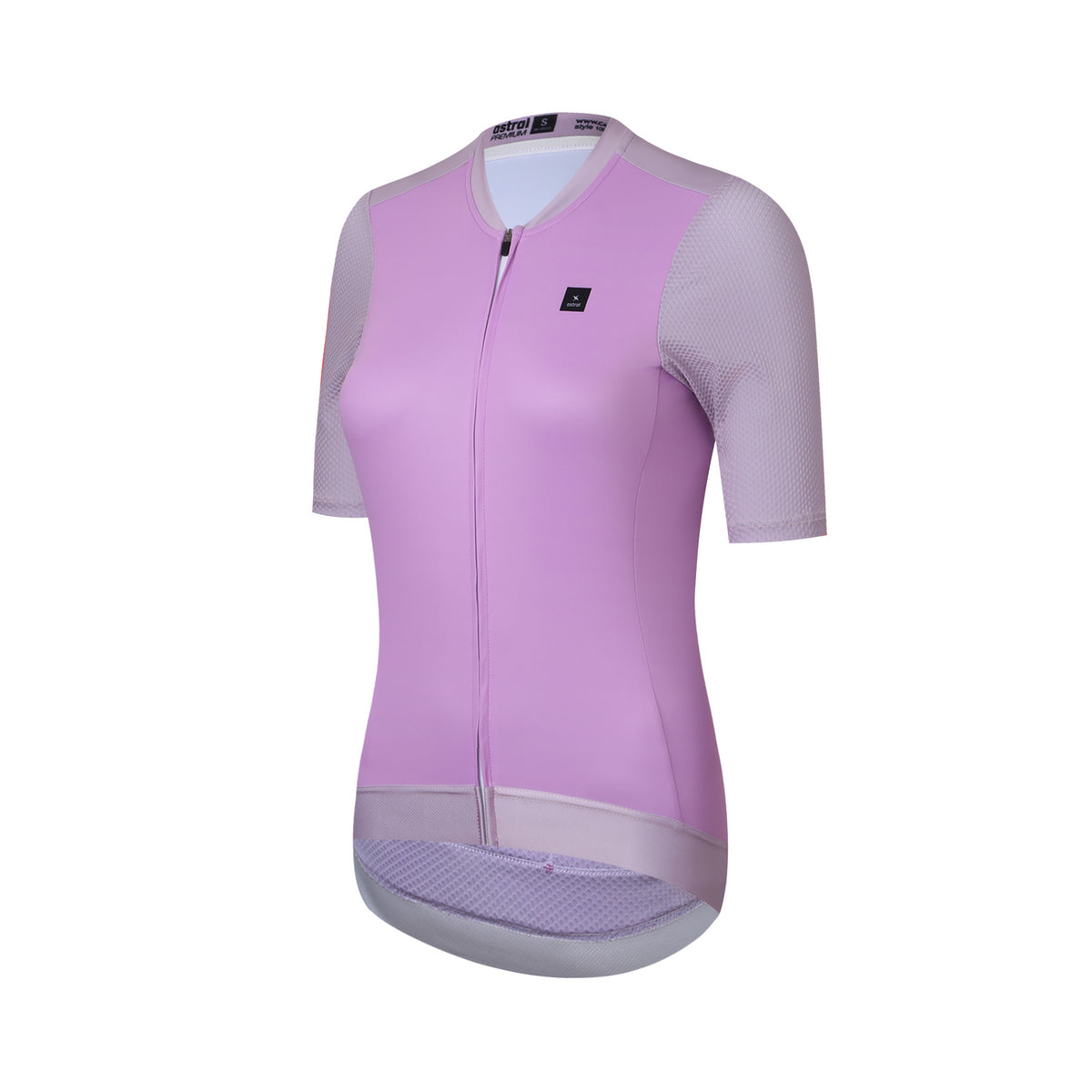 Astral Premium Tech Kortærmet Cykeltrøje Dame - Light Purple