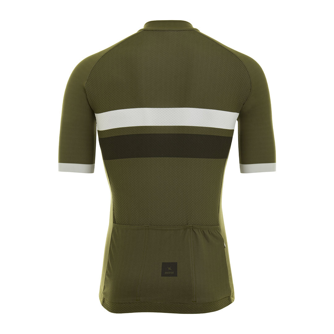 Astral Premium Jersey Herre - Olive