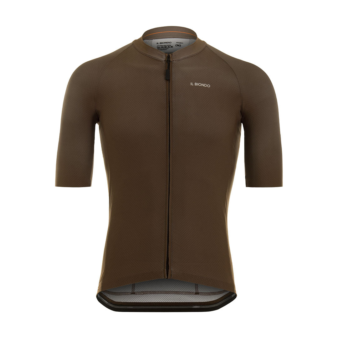 Il Biondo Monument II Jersey Herre - Nut Brown