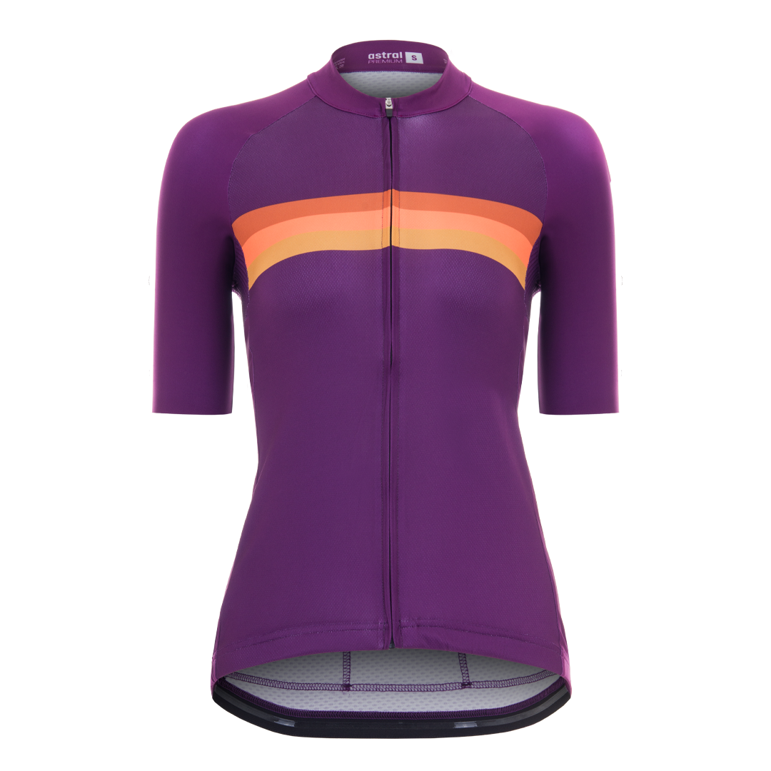 Astral Premium Jersey Dame - Plum