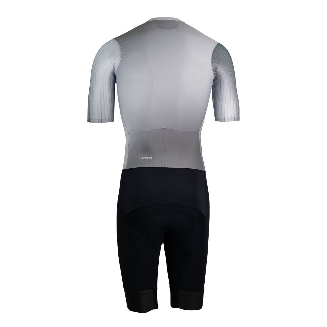 IL Biondo Sprintsuit SS Long Herre - Grey