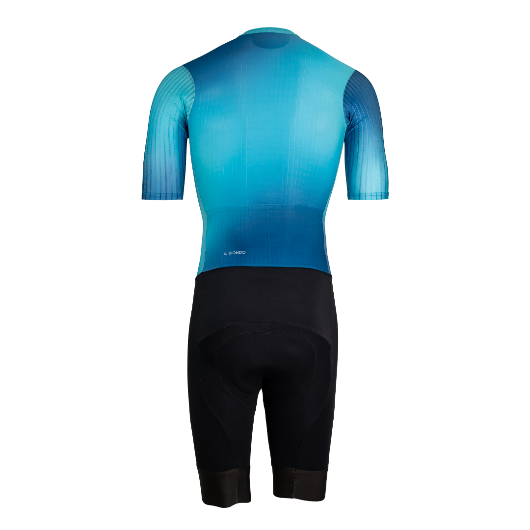 IL Biondo Sprintsuit SS Long Herre - Azure