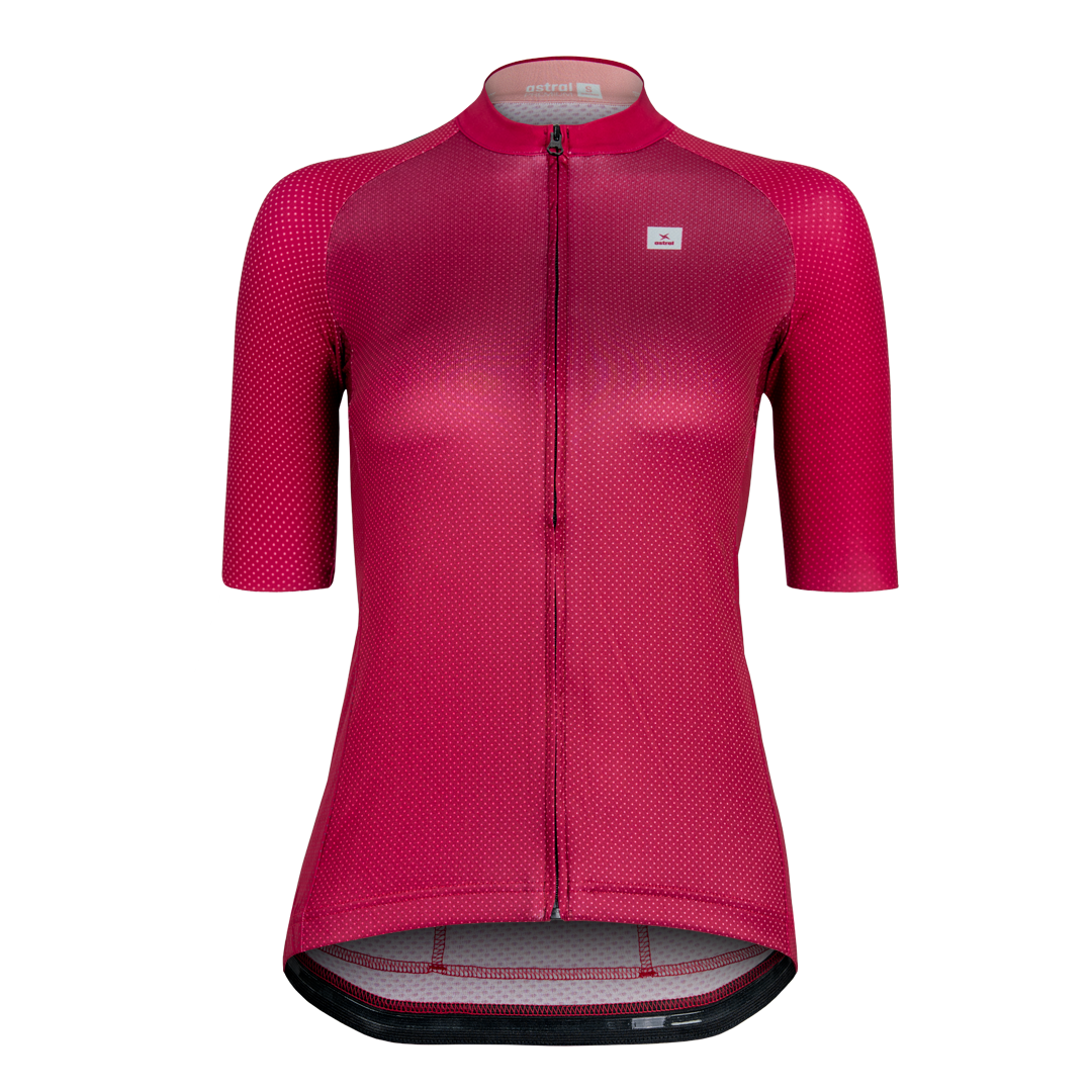 Astral Premium Jersey Dame - Burgundy