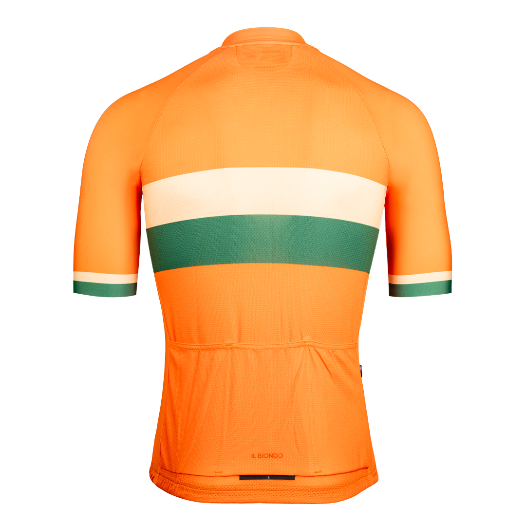 IL Biondo Retro Jersey Herre - Tuscany Orange