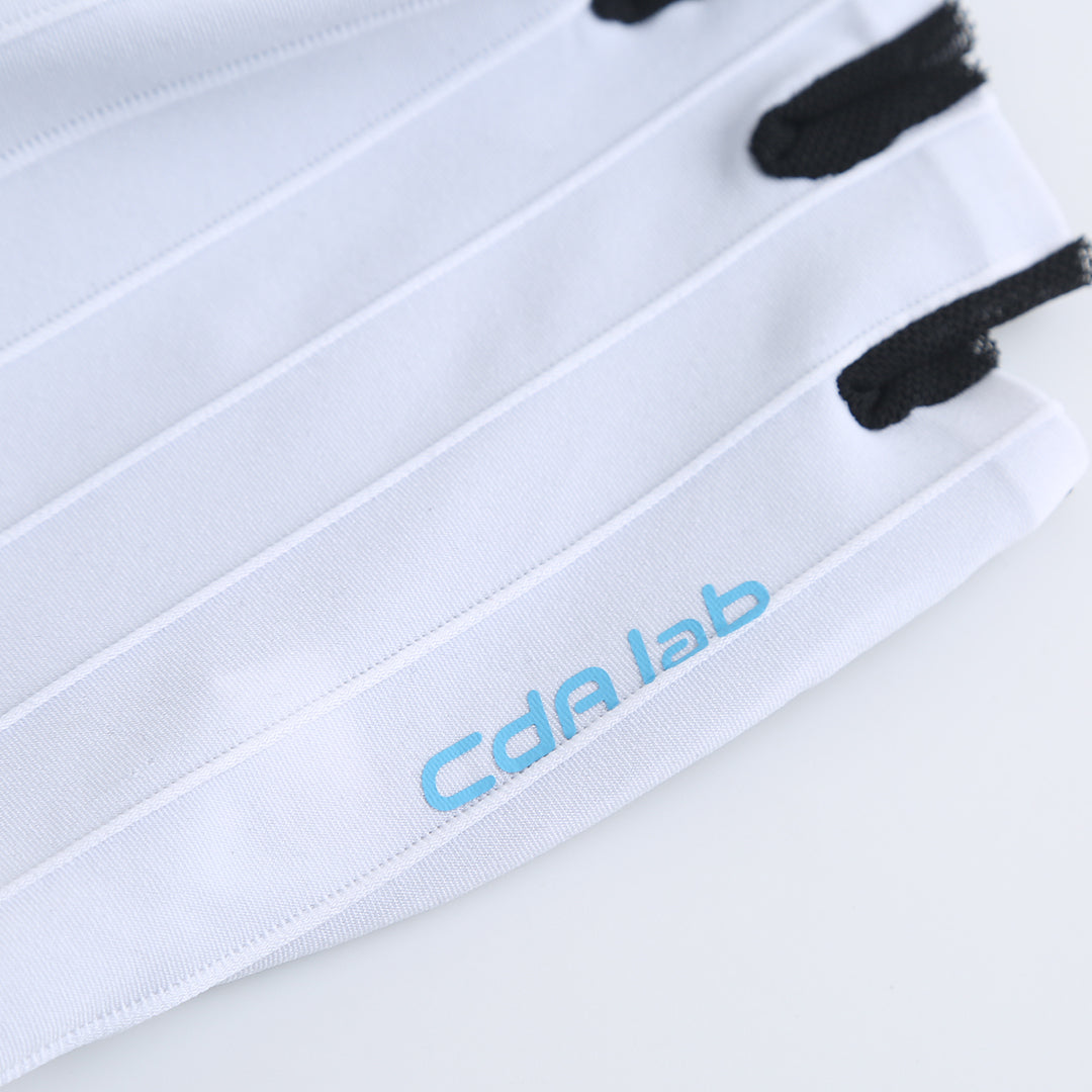 CdA lab Aero Handske Langt Skaft - White