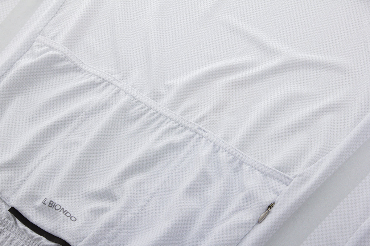 Il Biondo Monument II Jersey Herre - Silver White