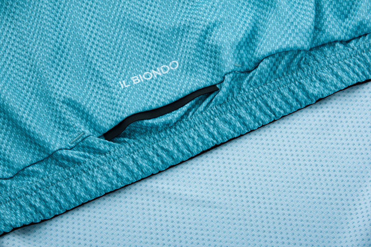 Il Biondo Monument II Jersey - Man - Cyan Blue
