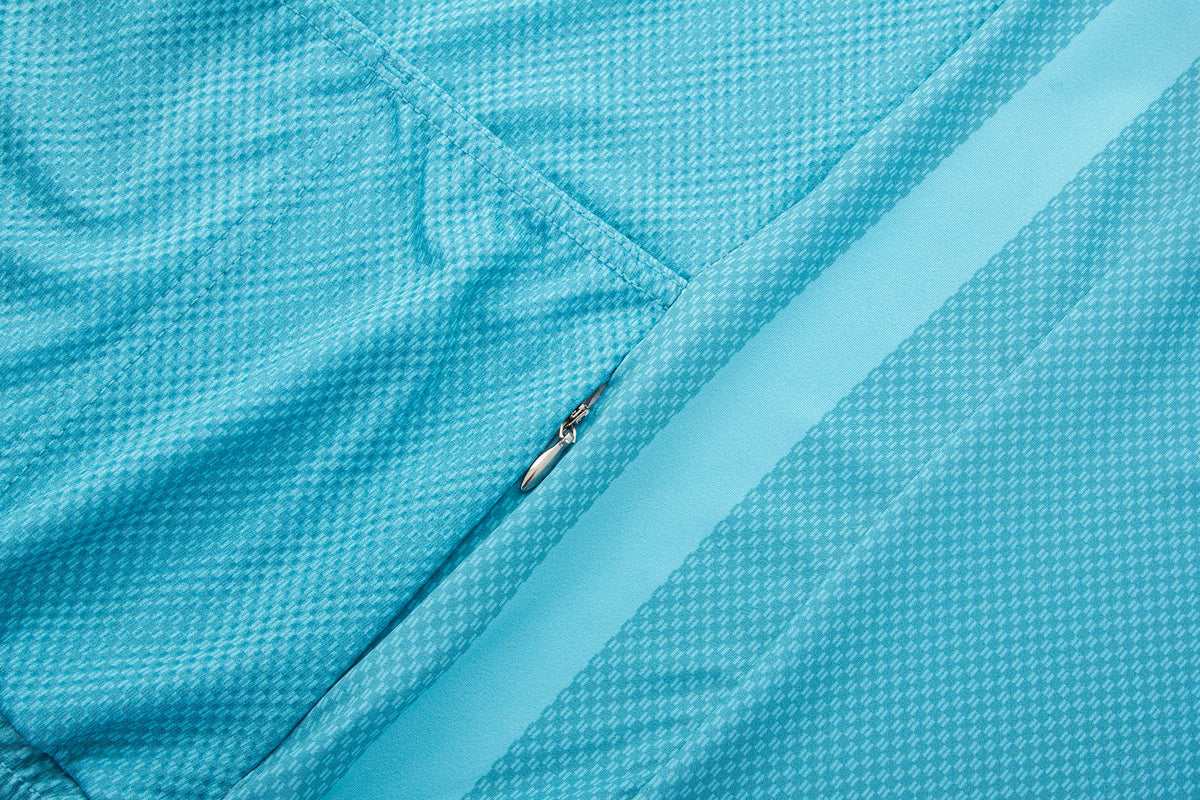 Il Biondo Monument II Jersey Dame - Cyan Blue