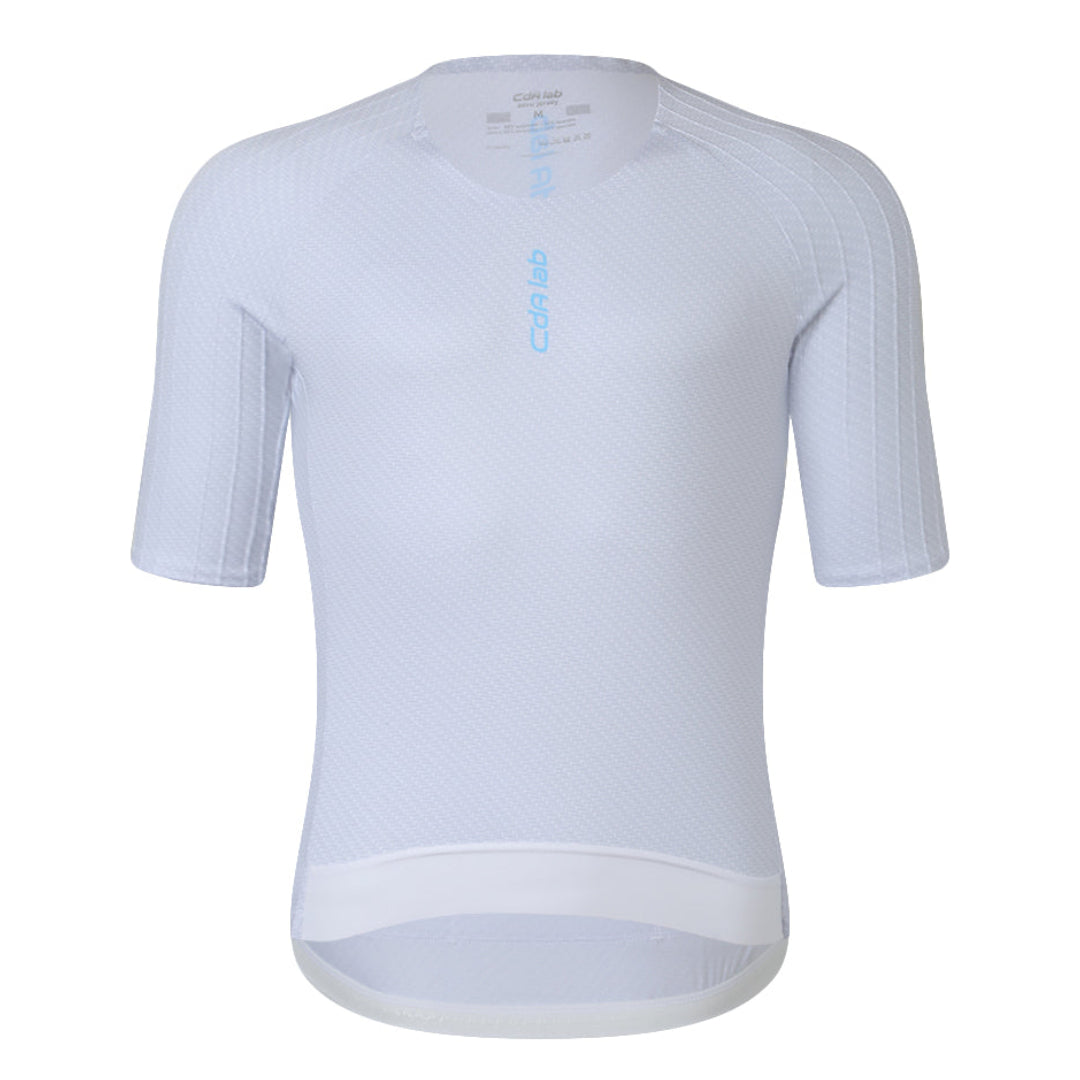 CdA lab Kortærmet Aero Jersey Zipless - Silver White