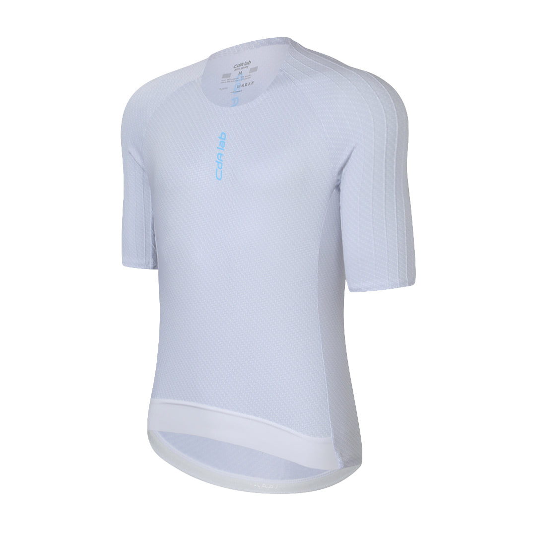 CdA lab Kortærmet Aero Jersey Zipless - Silver White