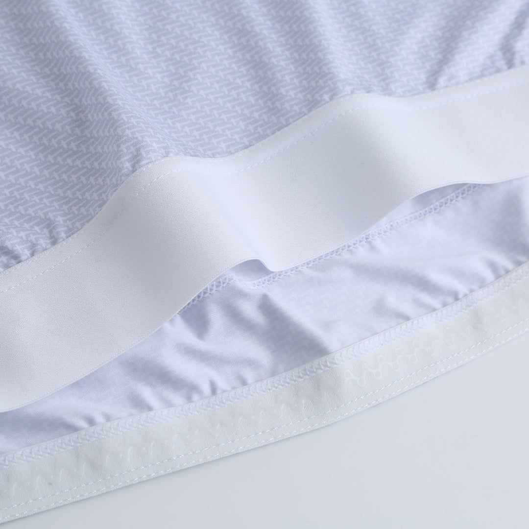 CdA lab Kortærmet Aero Jersey Zipless - Silver White