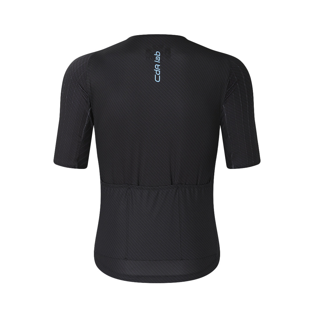 CdA lab Kortærmet Aero Jersey Zipless - Black Steel