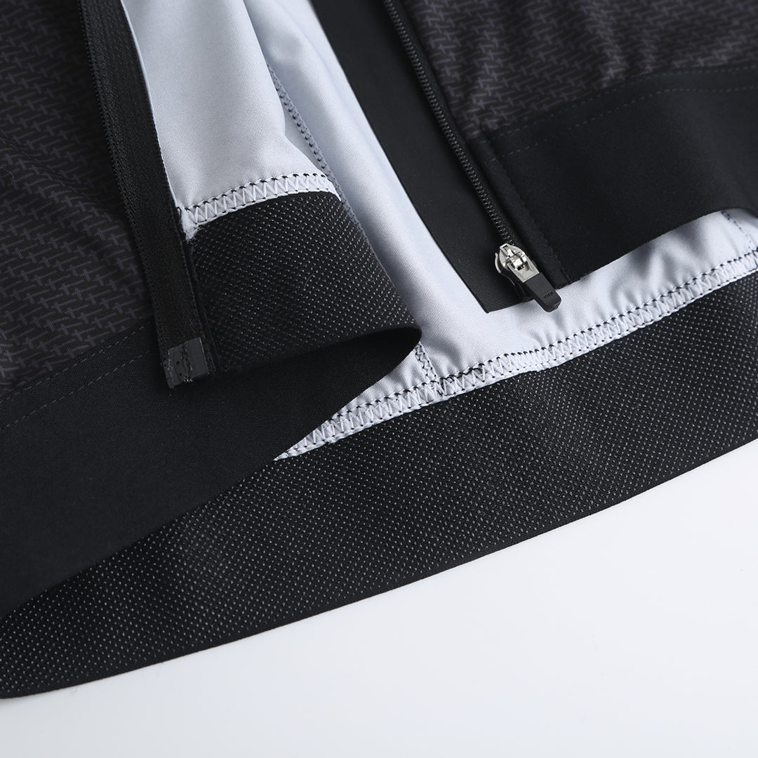CdA lab Langærmet Aero Jersey - Black Steel