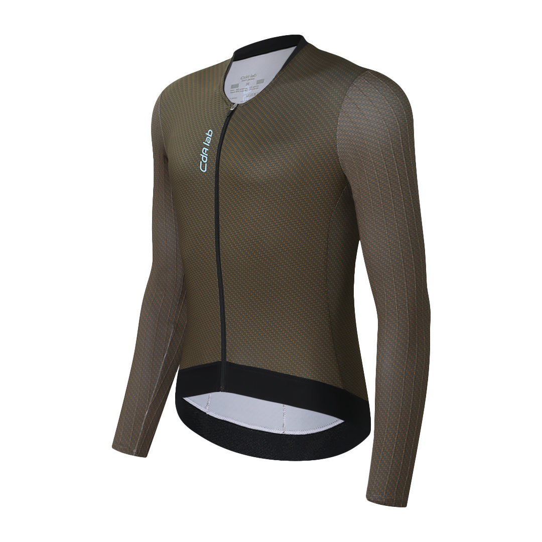 CdA lab Langærmet Aero Jersey - Olive