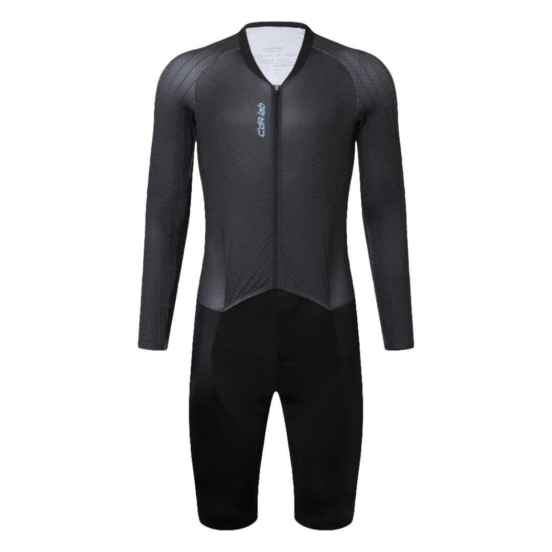 CdA lab Langærmet Aero Suit Herre - Black Steel