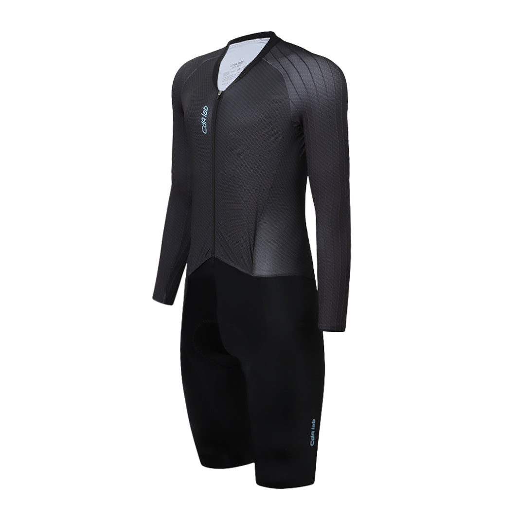 CdA lab Langærmet Aero Suit Herre - Black Steel
