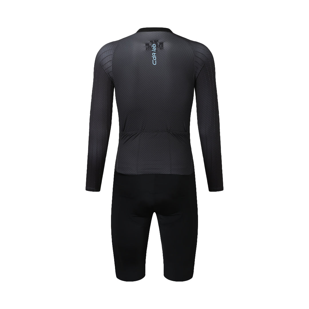 CdA lab Langærmet Aero Suit Herre - Black Steel