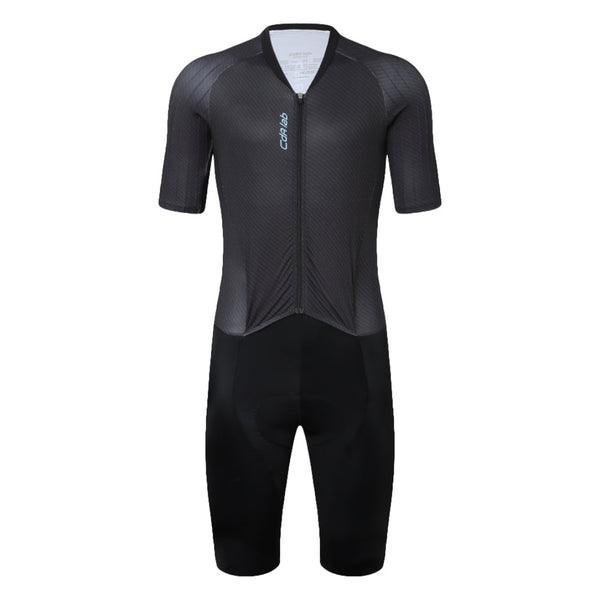 CdA lab Kortærmet Aero Suit Herre - Black Steel