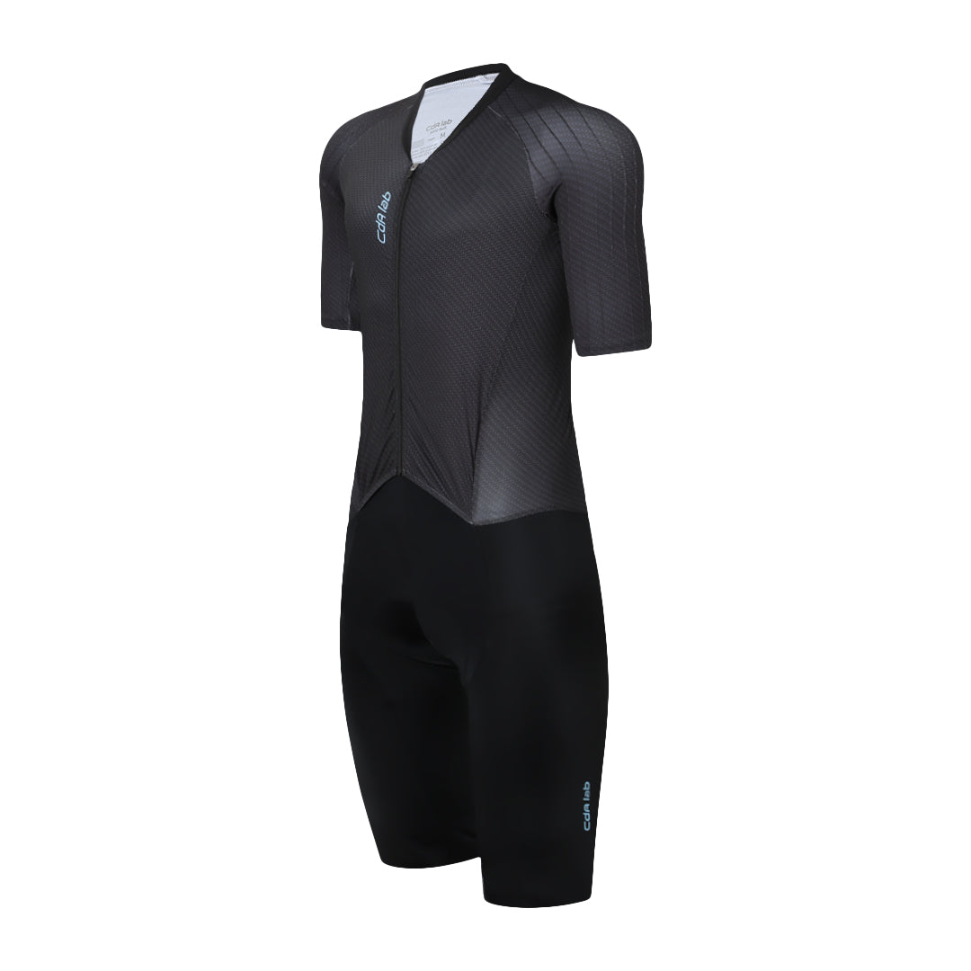 CdA lab Kortærmet Aero Suit Herre - Black Steel