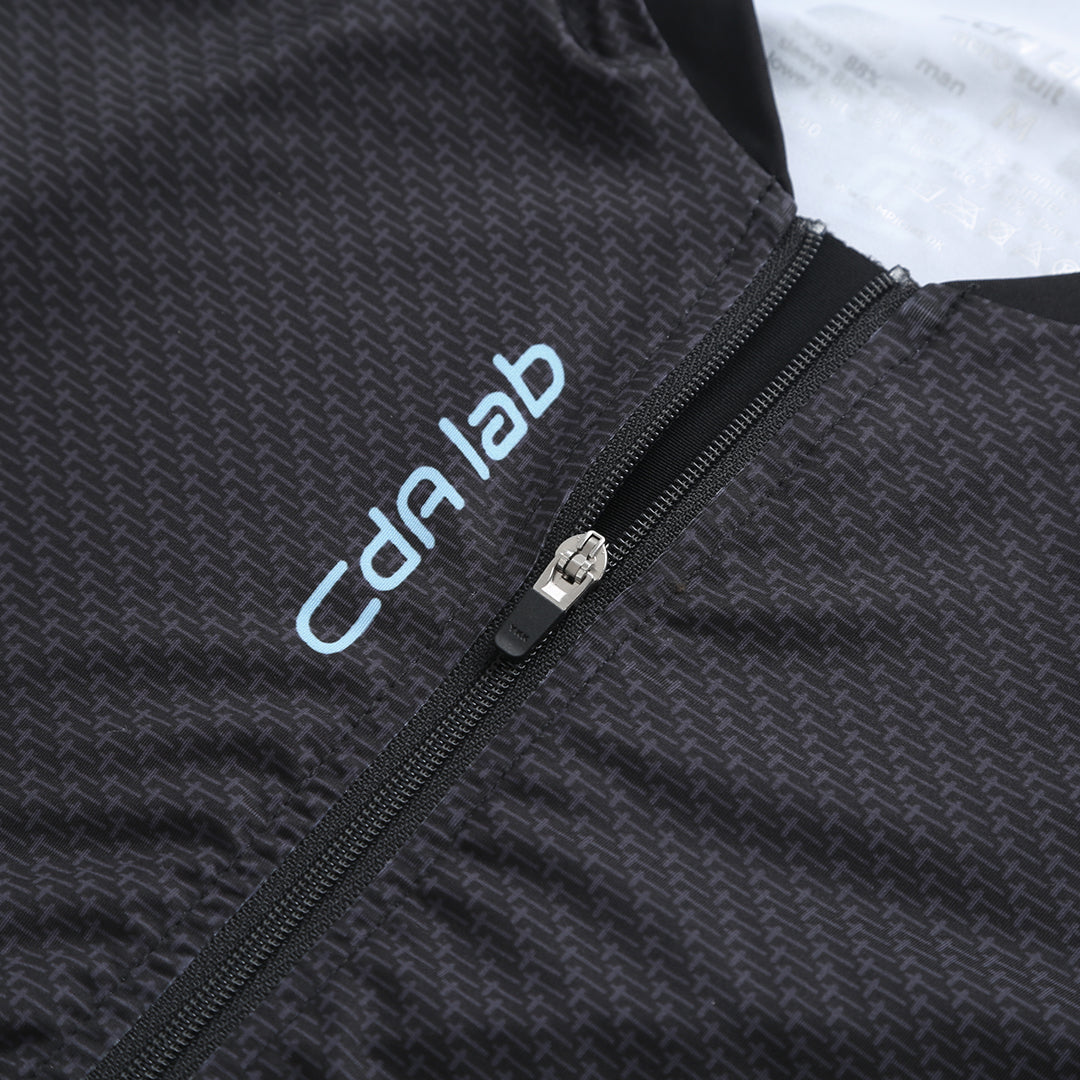 CdA lab Kortærmet Aero Suit Herre - Black Steel