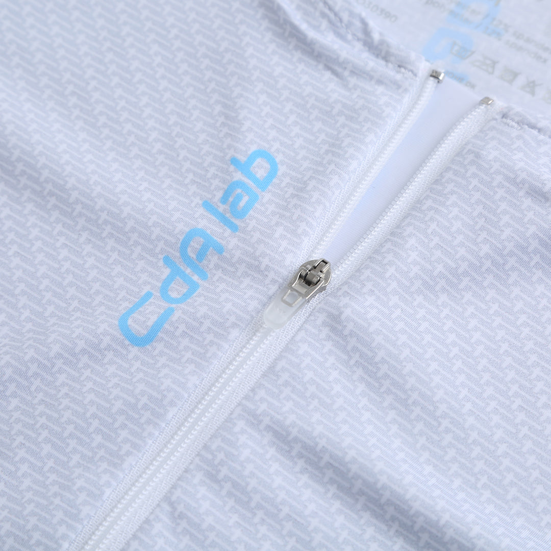 CdA lab Kortærmet Aero Jersey - Silver White