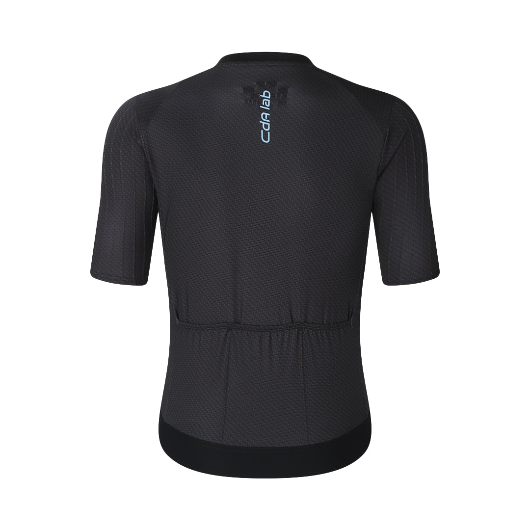CdA lab Kortærmet Aero Jersey - Black Steel