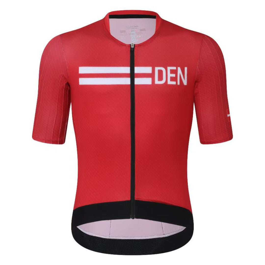 CdA lab Kortærmet Aero Jersey Danmark - Red