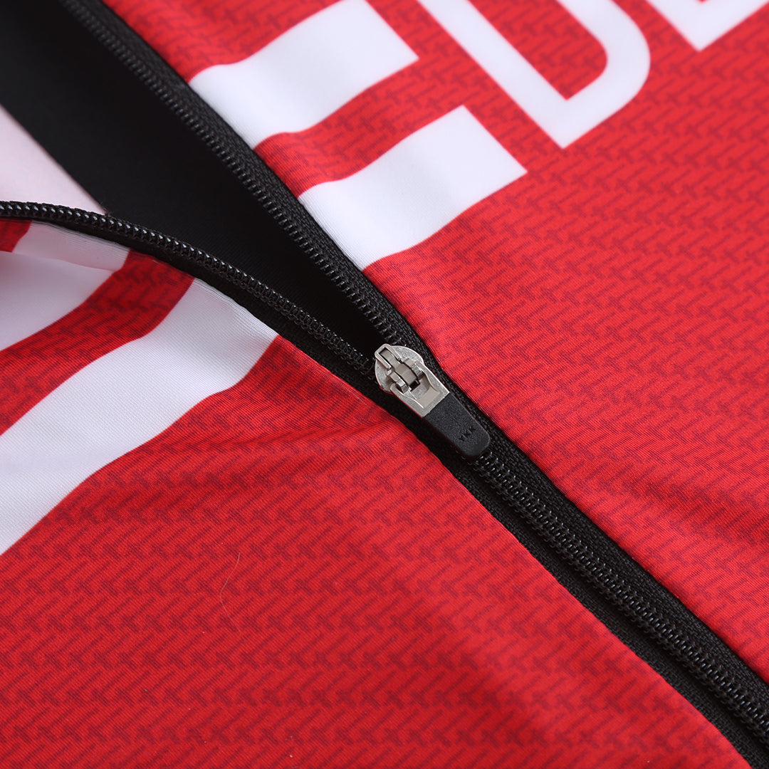 CdA lab Kortærmet Aero Jersey Danmark - Red