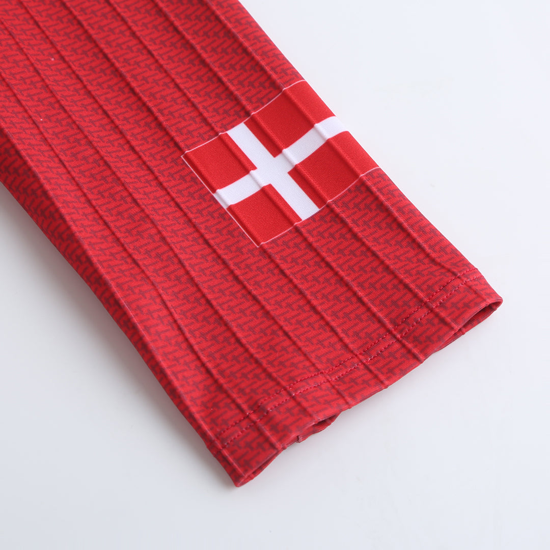 CdA lab Kortærmet Aero Jersey Danmark - Red