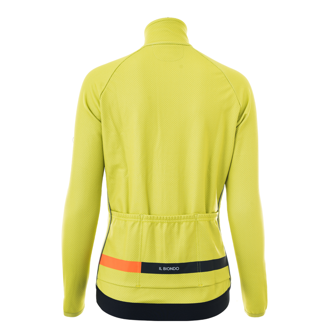 Il Biondo Courage Aero Therm Cykeljakke Vinter Dame - Lemon