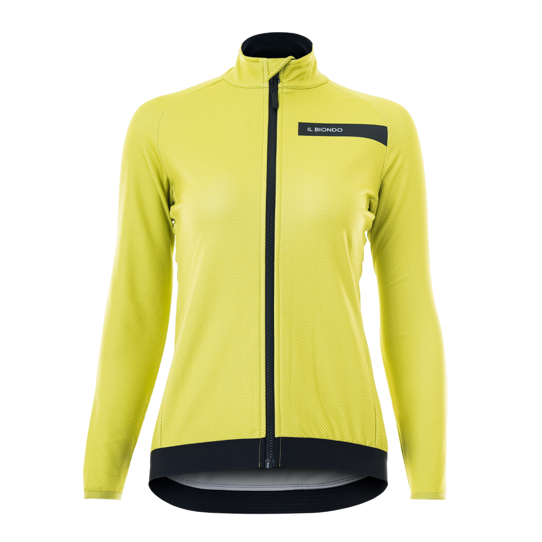 Il Biondo Courage Aero Therm Cykeljakke Vinter Dame - Lemon