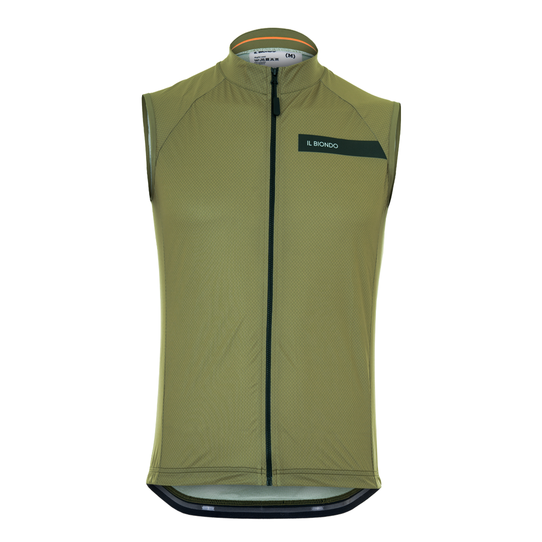 IL Biondo Courage Flight Cykelvindvest Herre - Wheat
