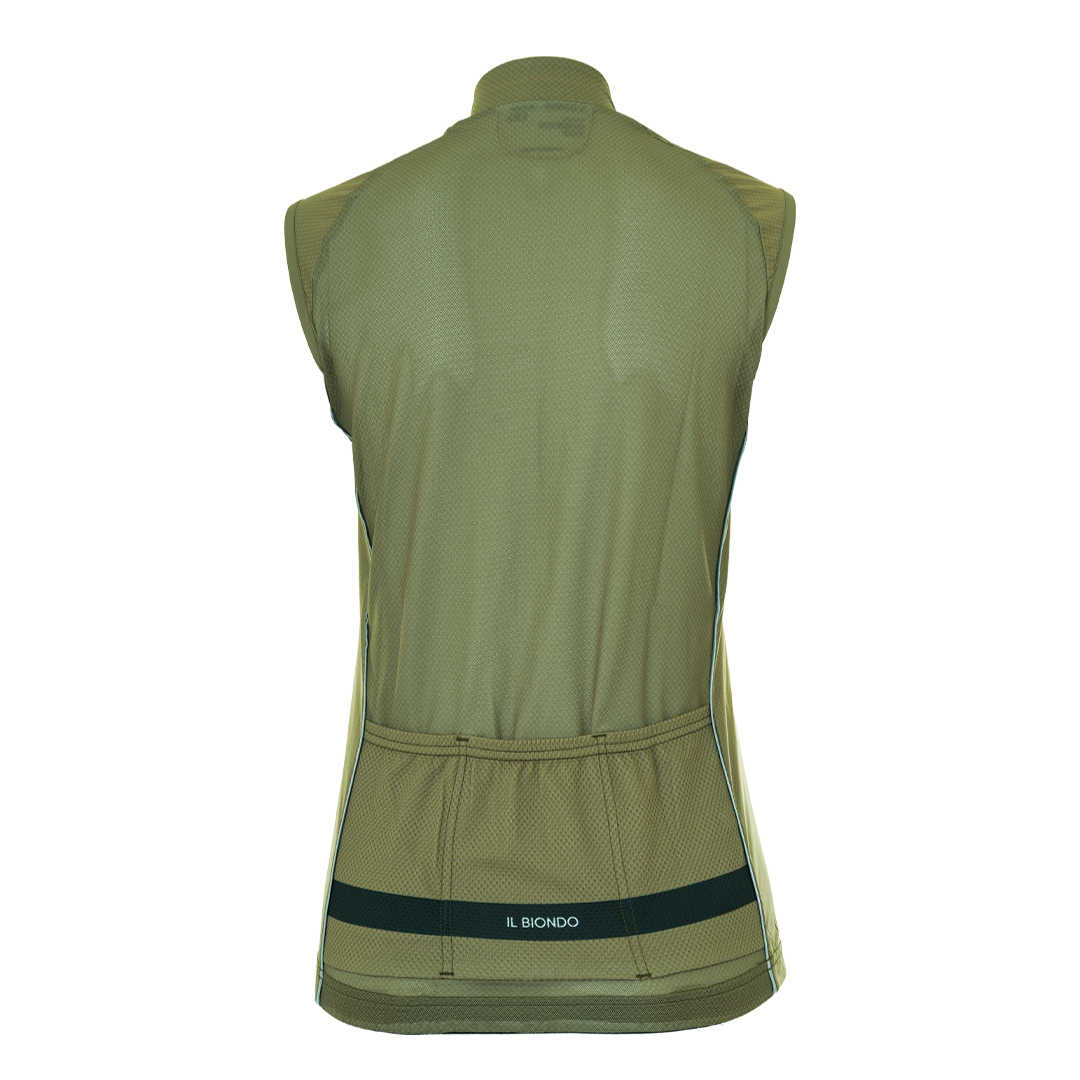 IL Biondo Courage Flight Cykelvindvest Dame - Wheat