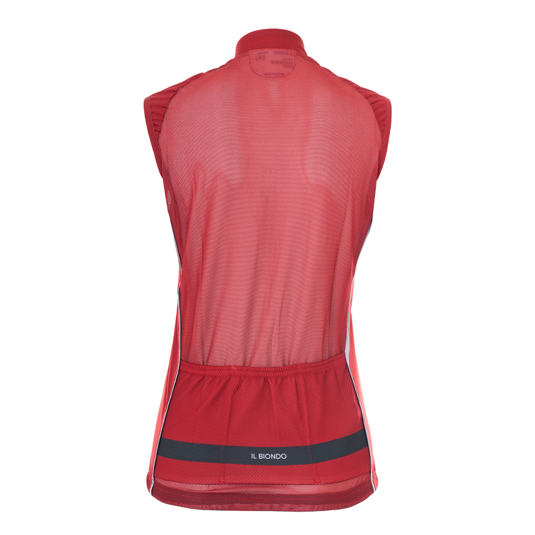 IL Biondo Courage Flight Cykelvindvest Dame - Red