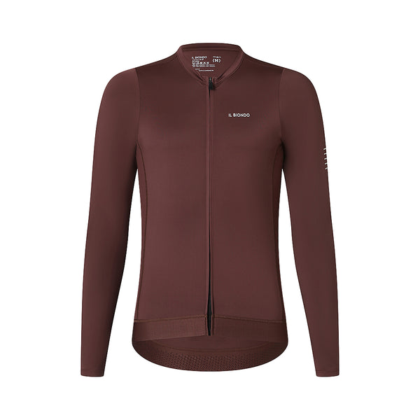 Il Biondo Vento 2.0 Langærmet Cykeltrøje Herre - Maroon