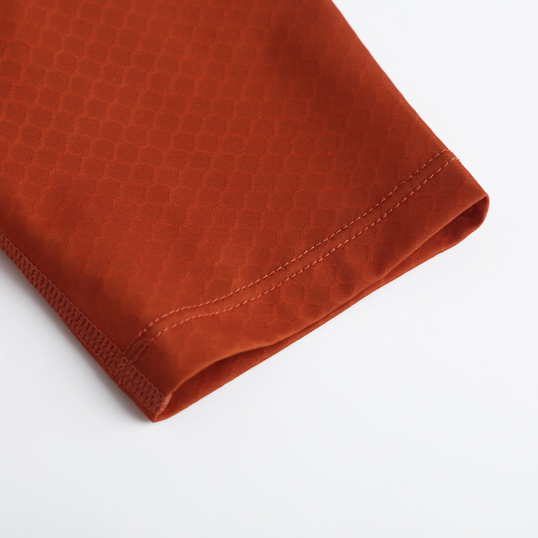 Il Biondo Vento Kortærmet Cykeltrøje Herre - Deep Orange