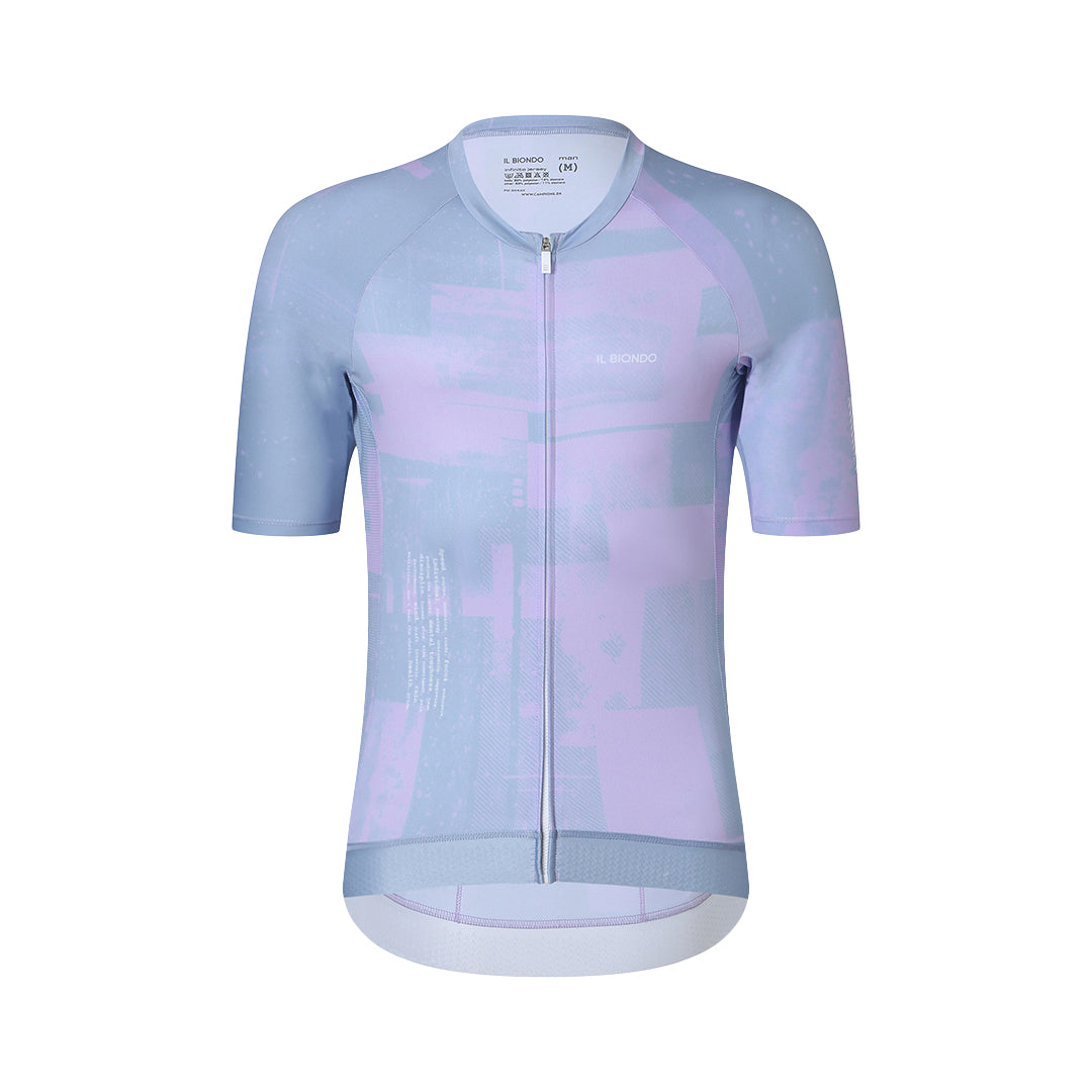Il Biondo Infinito Kortærmet Cykeltrøje Herre - Light Purple