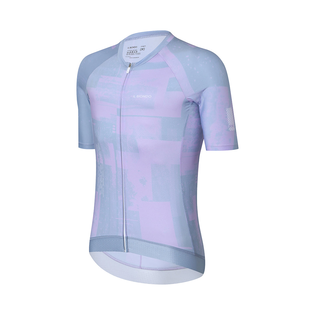 Il Biondo Infinito Kortærmet Cykeltrøje Herre - Light Purple